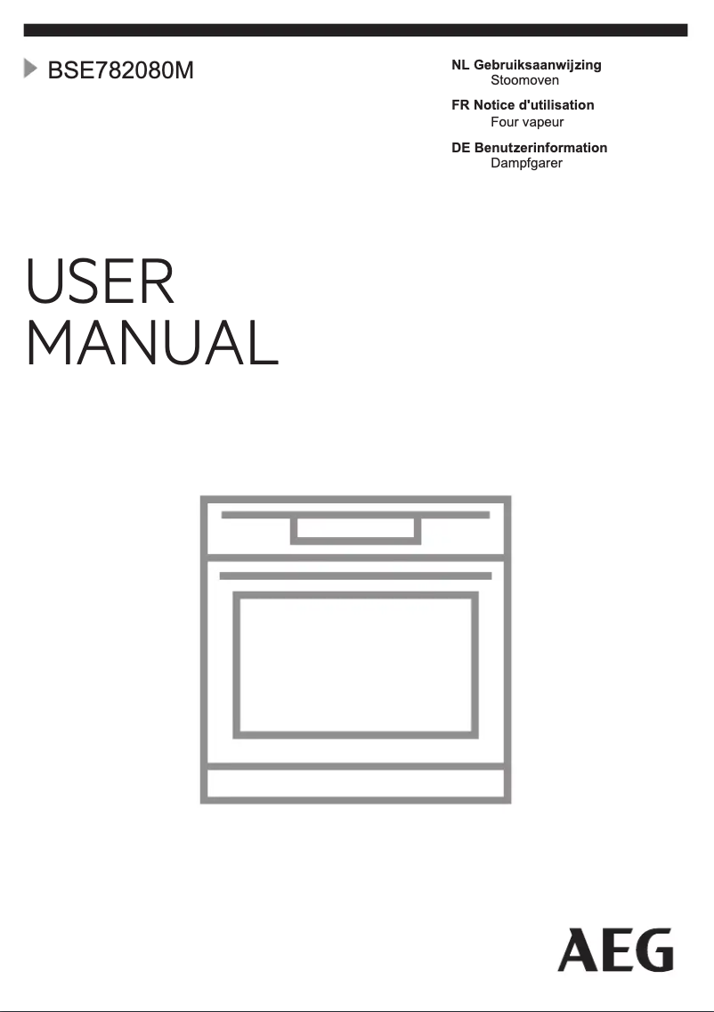 Página 1 del manual Manual de usuario AEG BSE782080M