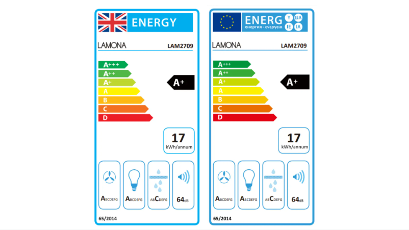 Page n°1 - Label énergétique Lamona LAM2709