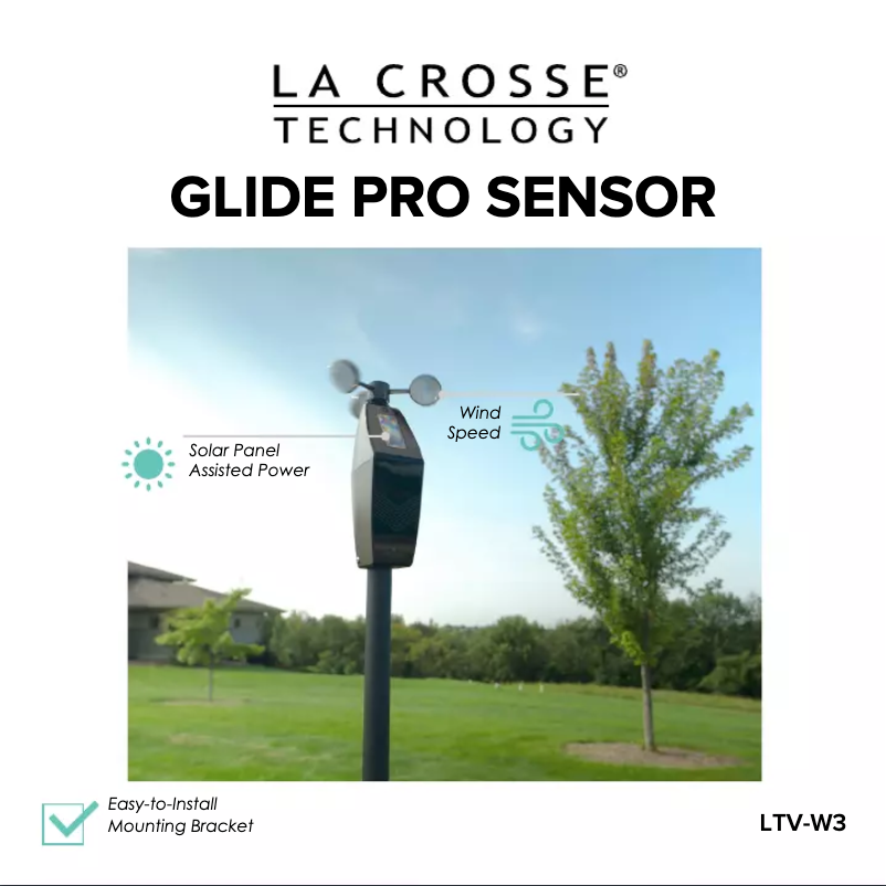 Page n°1 - Manuel utilisateur La Crosse Technology LTV-W3