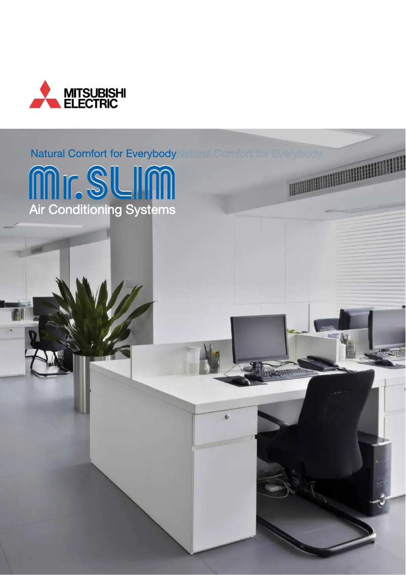 Page 1 de la notice Manuel utilisateur Mitsubishi MLZ-KP25-50VF