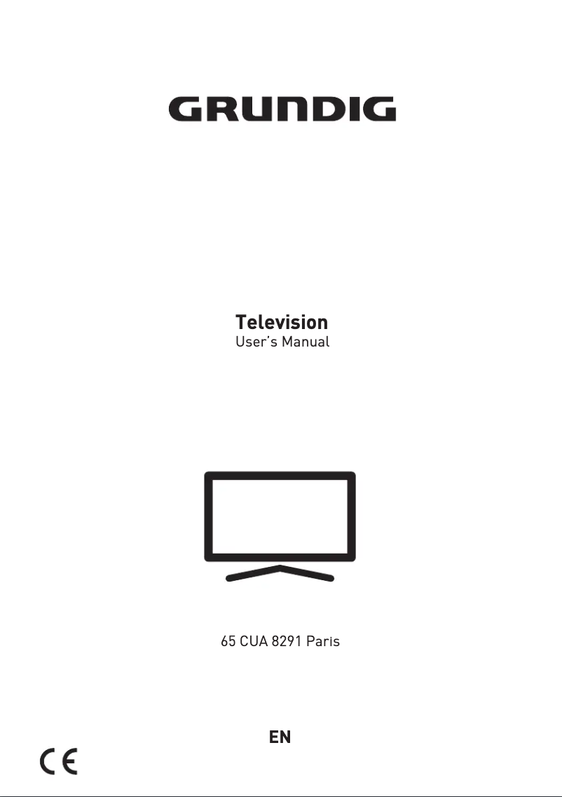 Page 1 de la notice Manuel utilisateur Grundig 65 CUA 8291 Paris