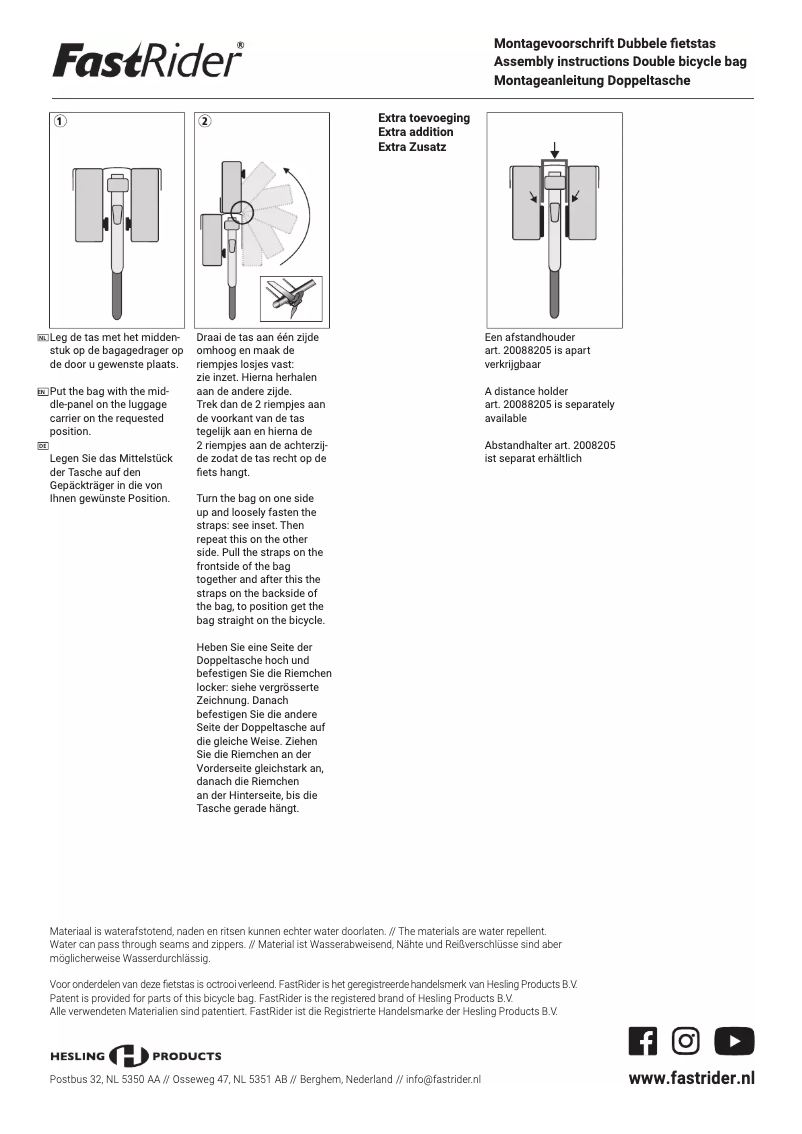 Página 1 del manual Manual de usuario FastRider Canvas Limited
