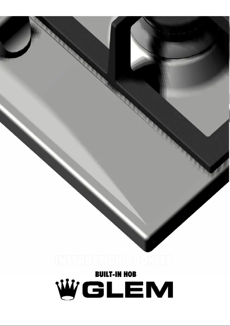 Page n°1 - Manuel utilisateur Glem Gas GT955HIX