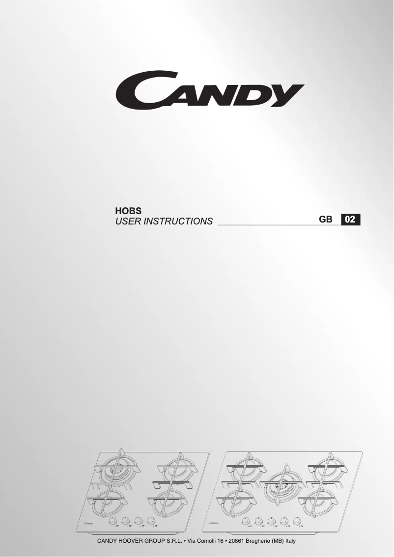 Image de la première page du manuel de l'appareil CVG7WL4WPB ISR