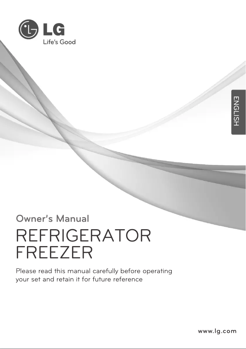 Page n°1 - Manuel utilisateur LG GN-V212RP