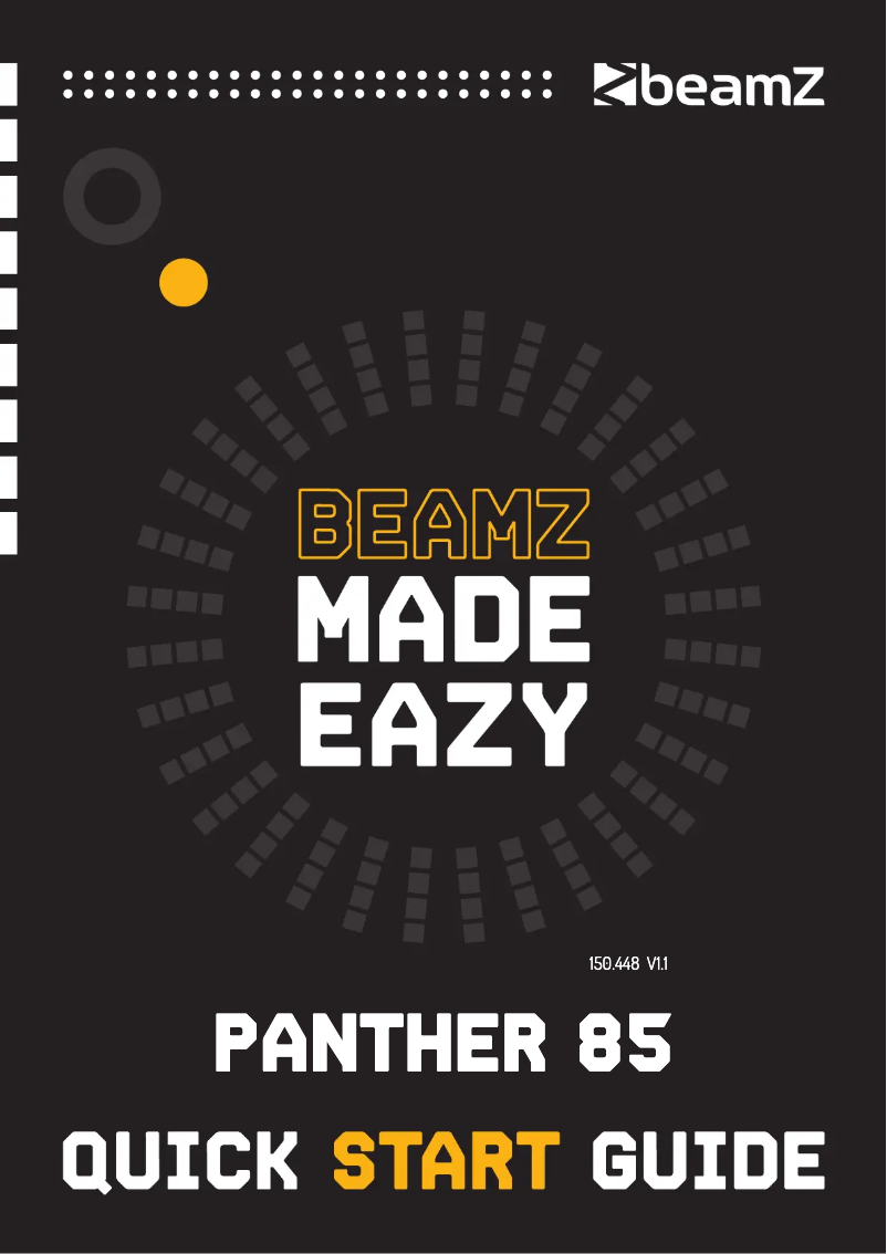 Image de la première page du manuel de l'appareil Panther 85