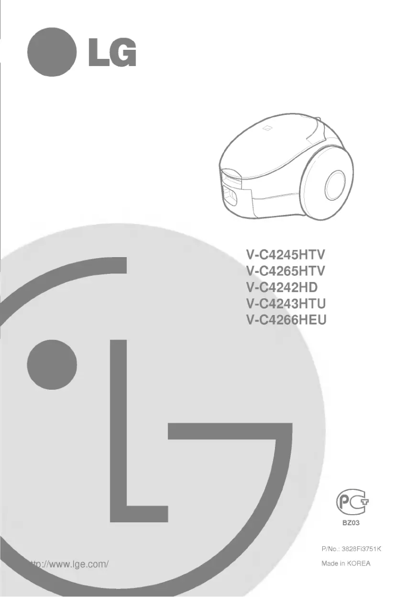 Image de la première page du manuel de l'appareil V-C4265HTV