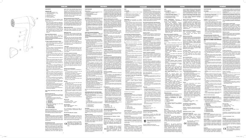 Page n°1 - Manuel utilisateur Vitek VT-2274 VT