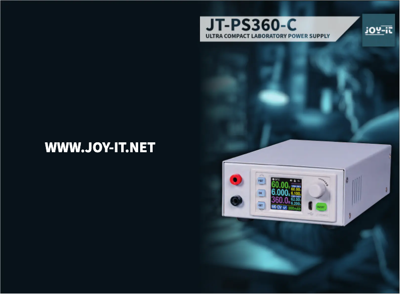 Page n°1 - Manuel utilisateur Joy-It JT-PS360-C
