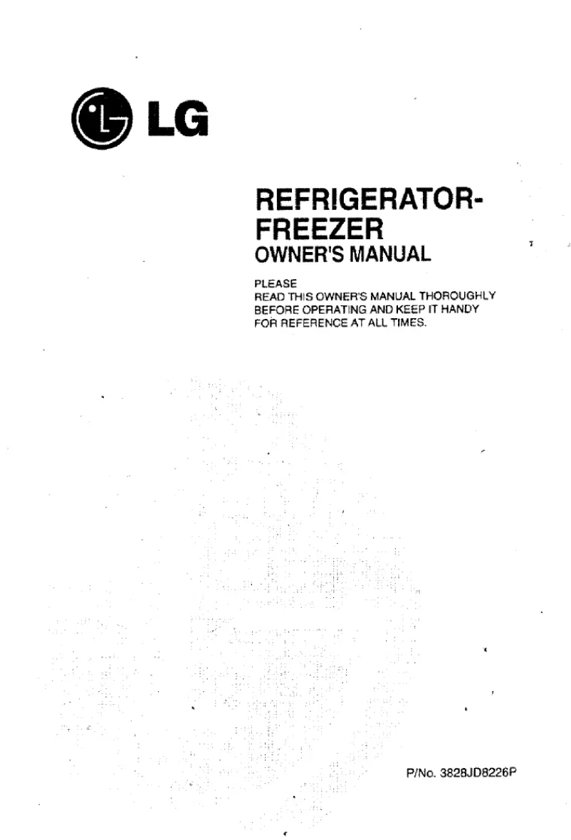 Page n°1 - Manuel utilisateur LG GR-T502ZL