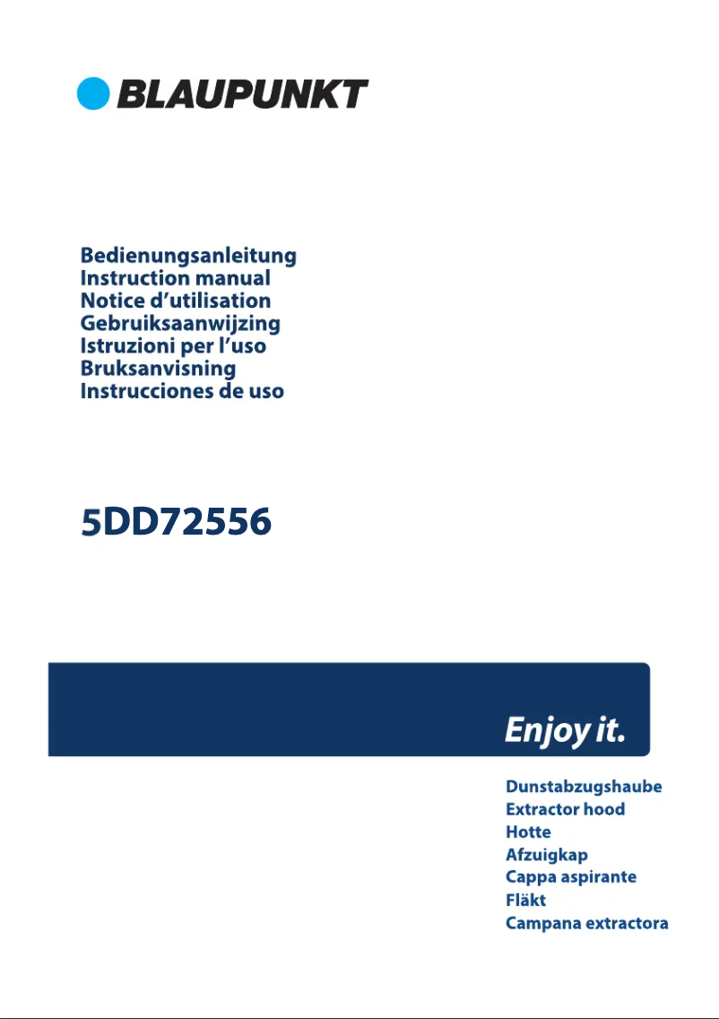 Página 1 del manual Guía de instalación Blaupunkt 5DD72556