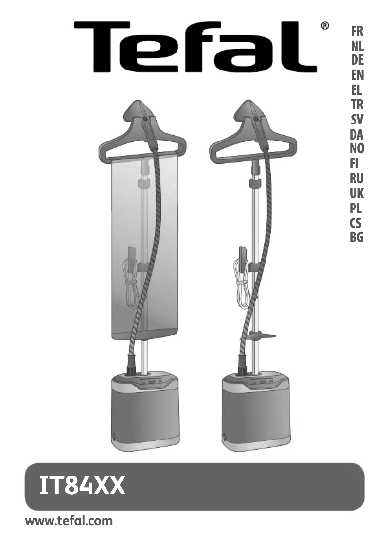 Image de la première page du manuel de l'appareil Pro Style Care IT8490