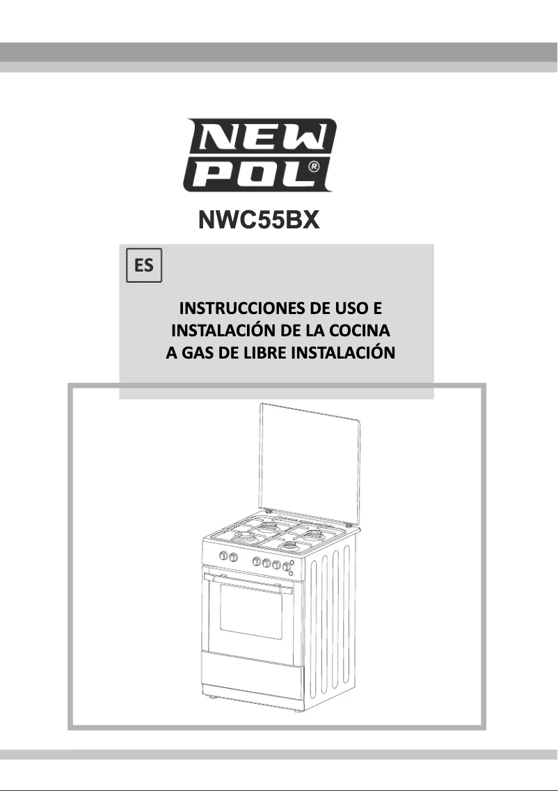 Image de la première page du manuel de l'appareil NWC55BX