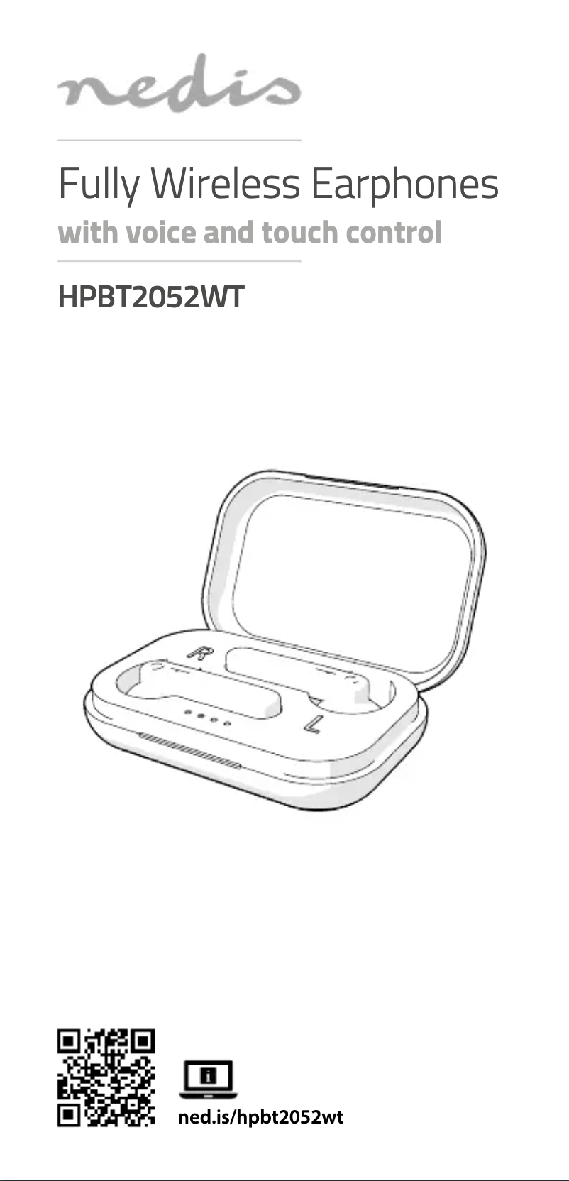 Image de la première page du manuel de l'appareil HPBT2052WT