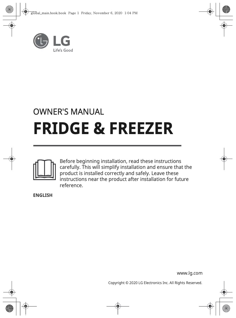 Página 1 del manual Manual de usuario LG LB33MPP