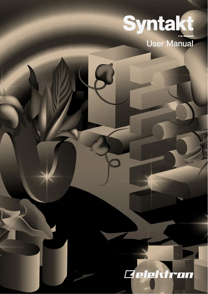 Page 1 de la notice Manuel utilisateur Elektron Syntakt
