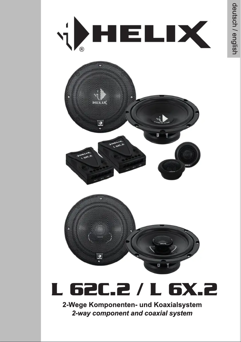 Página 1 del manual Manual de usuario Helix L 6X.2