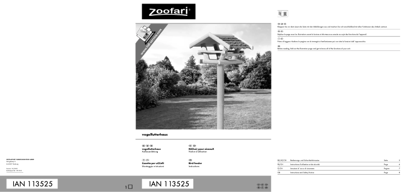 Image de la première page du manuel de l'appareil IAN 113525