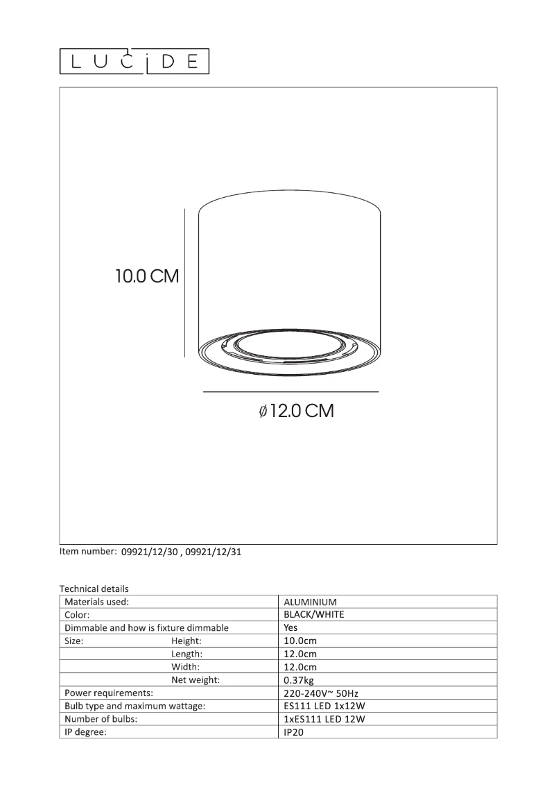 Image de la première page du manuel de l'appareil Fedler
