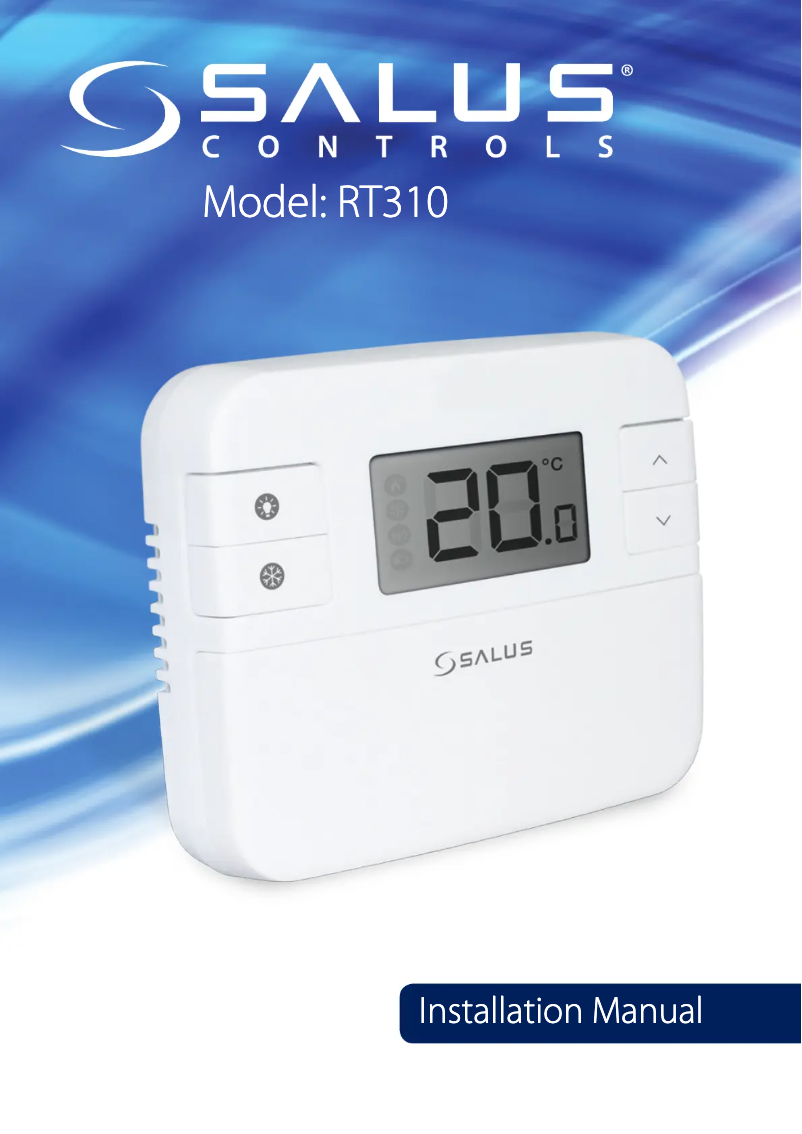 Página 1 del manual Manual de usuario Salus RT310