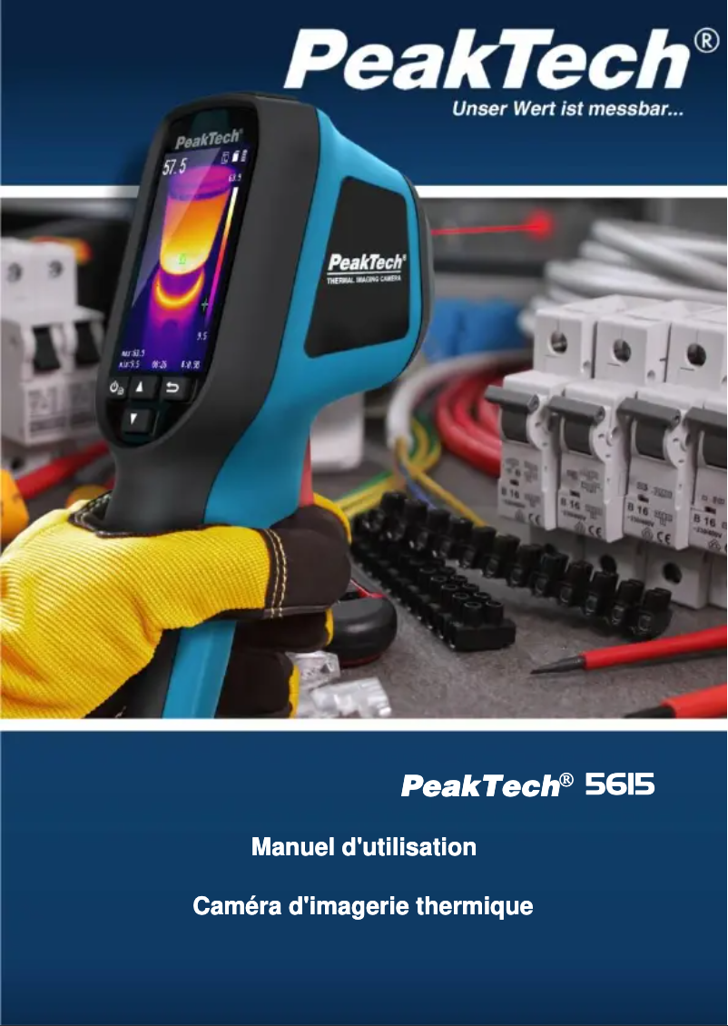 Imagen de la primera página del manual del dispositivo 5615