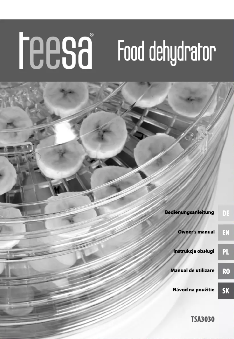 Image de la première page du manuel de l'appareil TSA3030