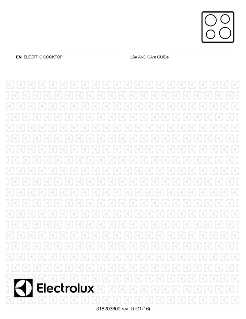 Página 1 del manual Manual de usuario Electrolux ICON E36EC75HSS