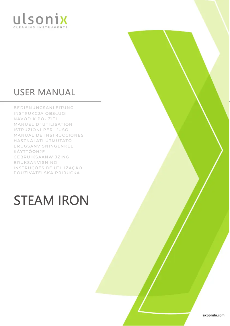 Image de la première page du manuel de l'appareil USX-ST2043