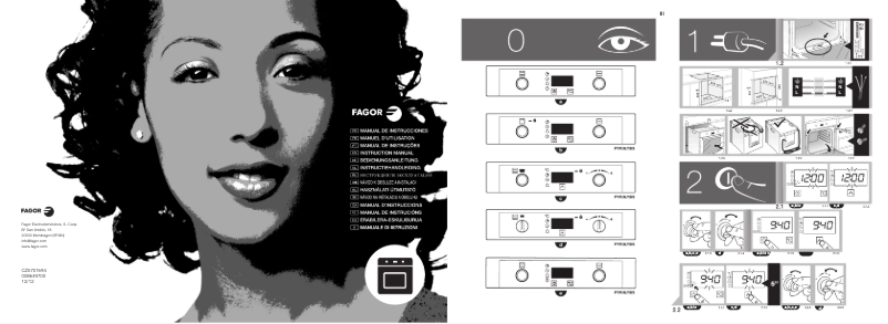 Página 1 del manual Manual de usuario Fagor 6H-865BX