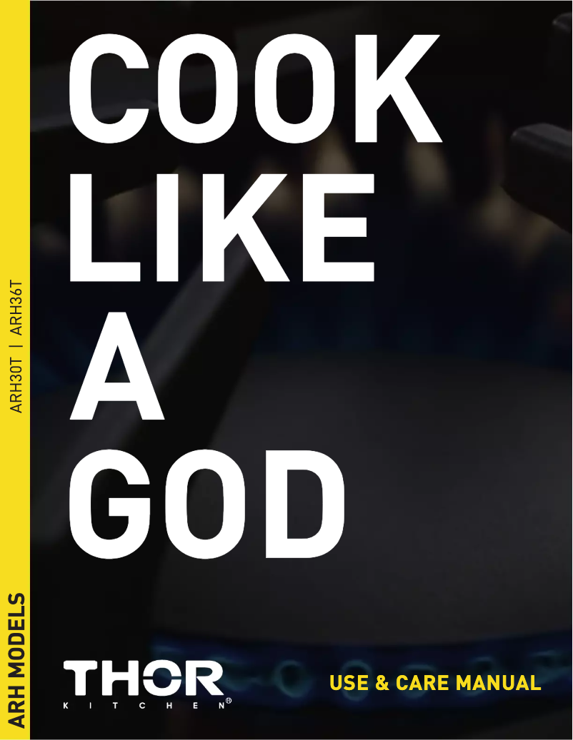 Página 1 del manual Manual de usuario Thor ARH30T