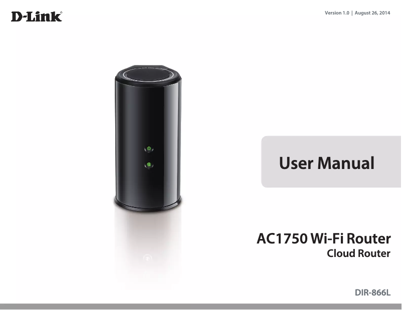 Page n°1 - Manuel utilisateur D-Link DIR-866L