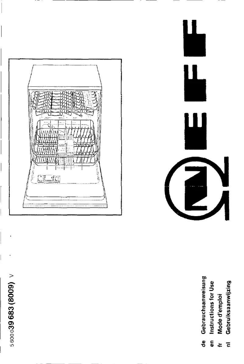 Page n°1 - Manuel utilisateur Neff S5559X1