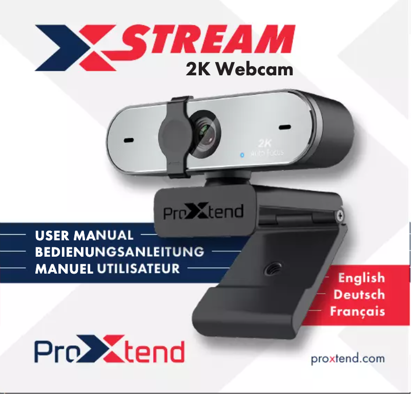 Page n°1 - Manuel utilisateur ProXtend XSTREAM