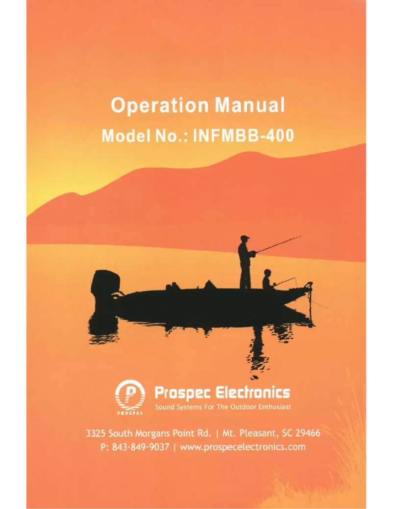 Image de la première page du manuel de l'appareil INF-MBB4030