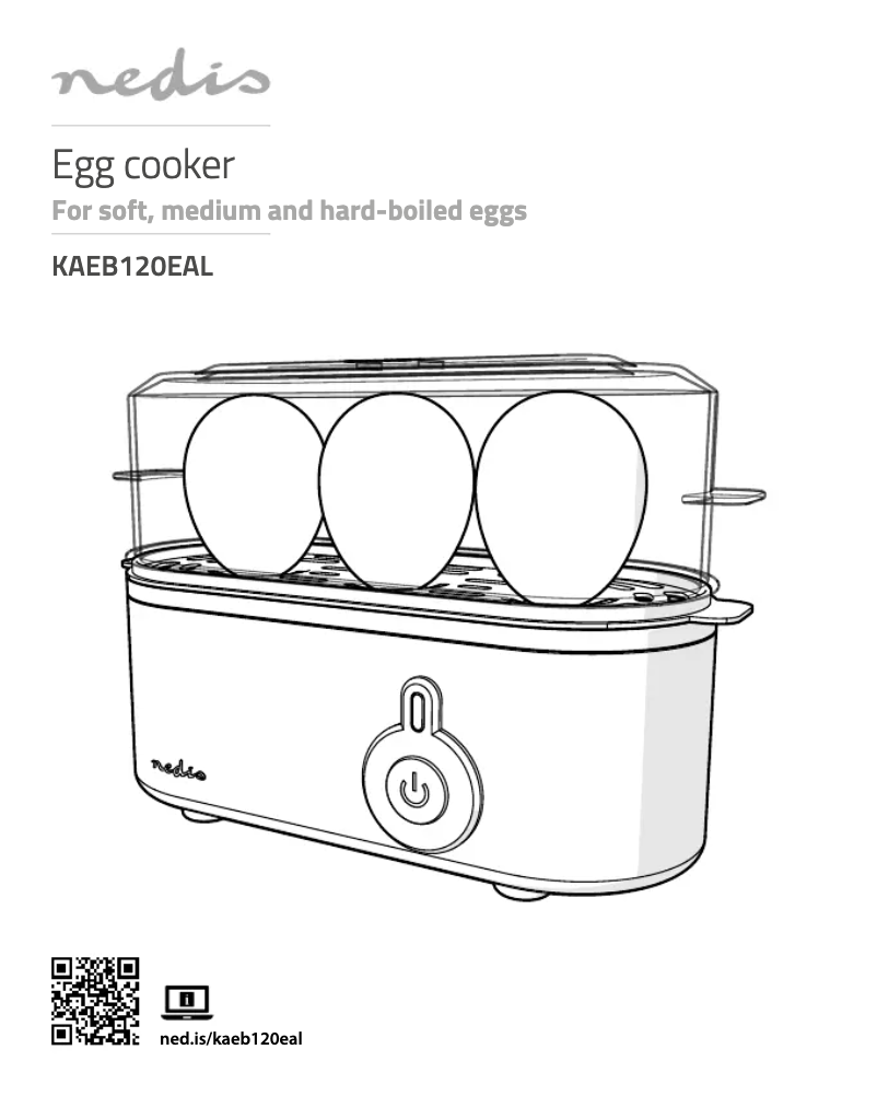 Page 1 of the manual User Manual Nedis KAEB120EAL