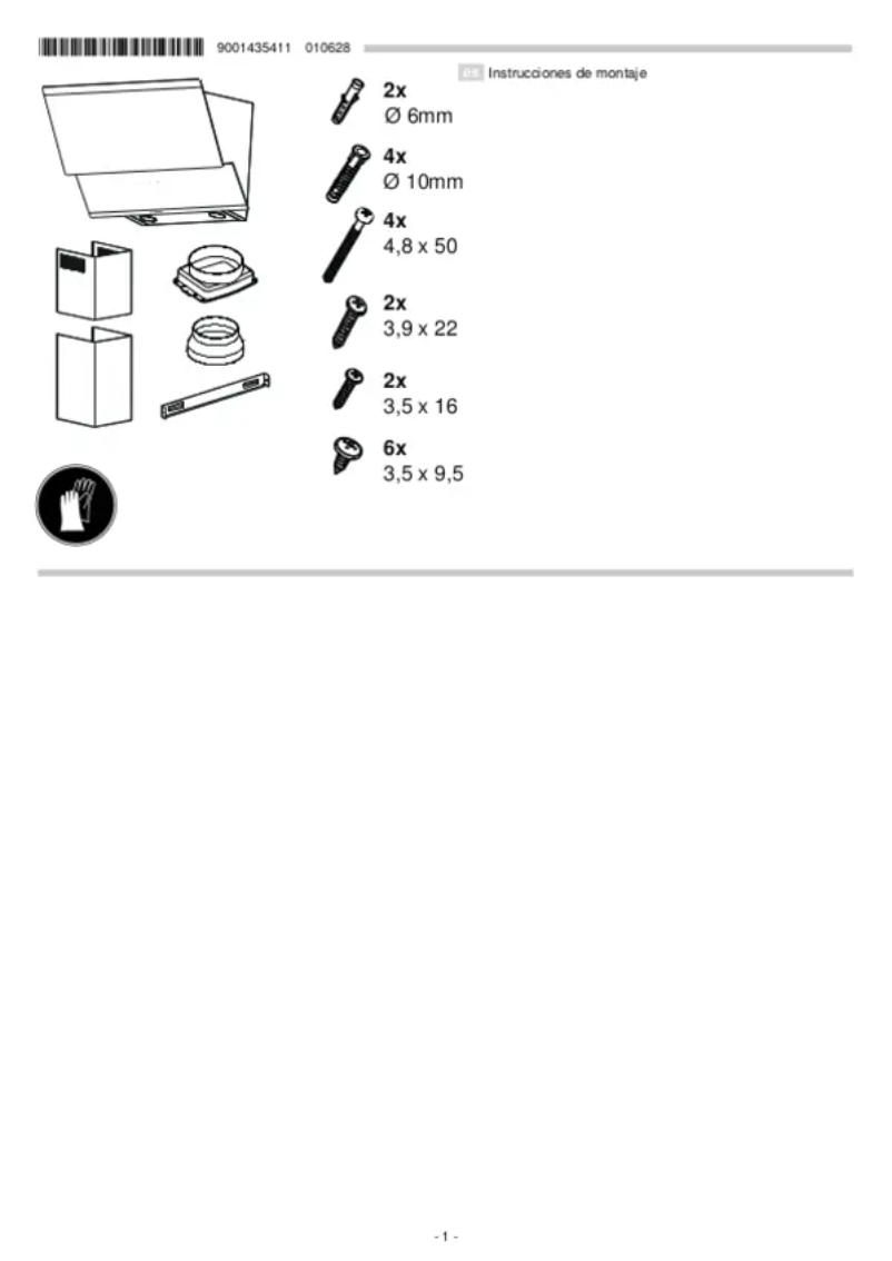 Page 1 de la notice Manuel utilisateur Balay 3BC585GB
