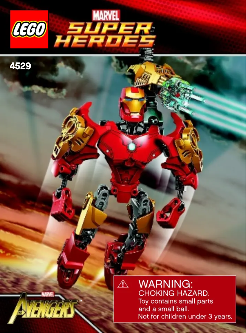 Page n°1 - Manuel utilisateur Lego Super Heroes 4529