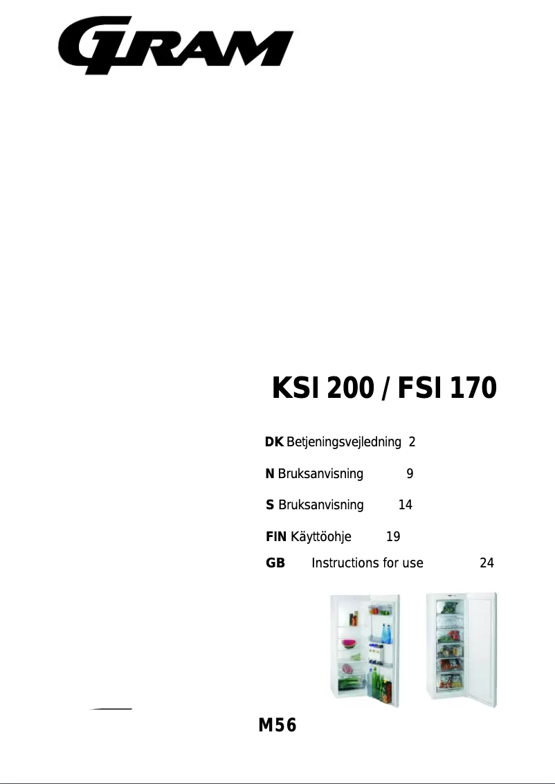 Página 1 del manual Manual de usuario Gram KSI 200-00 G