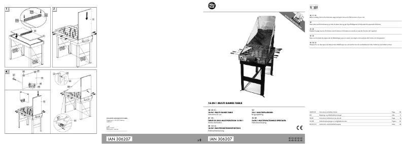 Imagen de la primera página del manual del dispositivo IAN 306207