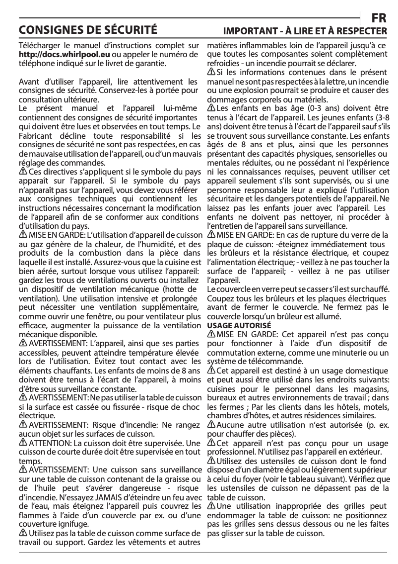 Imagen de la primera página del manual del dispositivo GOB 616/NB