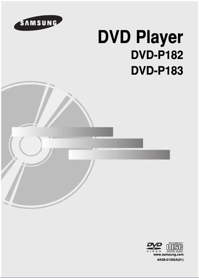 Imagen de la primera página del manual del dispositivo DVD-P183