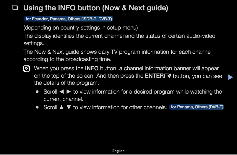 Page 1 de la notice Manuel utilisateur Samsung UN32FH5030G