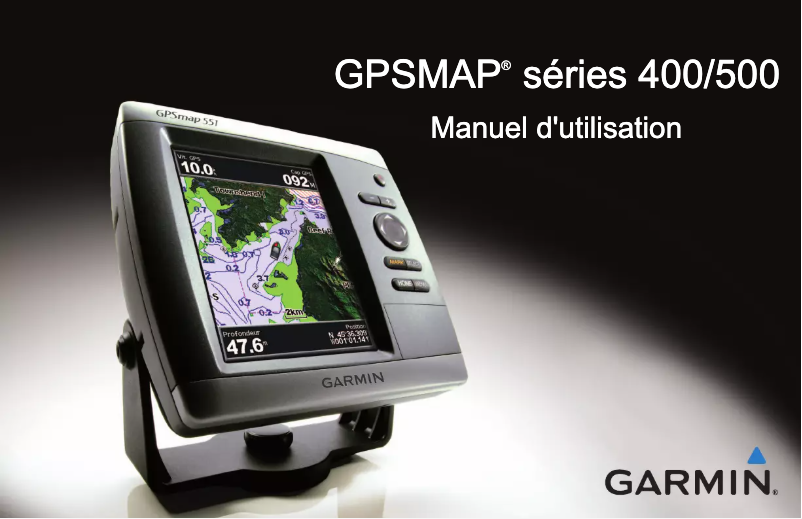 Page 1 de la notice Manuel utilisateur Garmin GPSMAP 541
