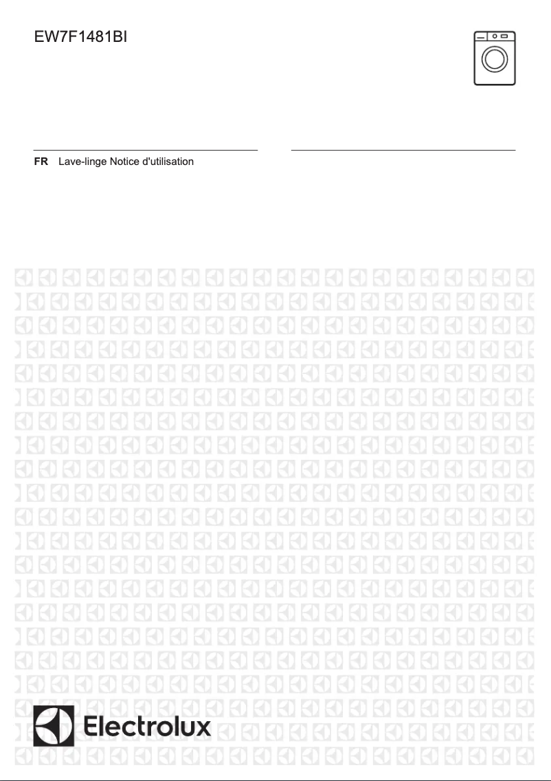 Image de la première page du manuel de l'appareil EW7F1481BI