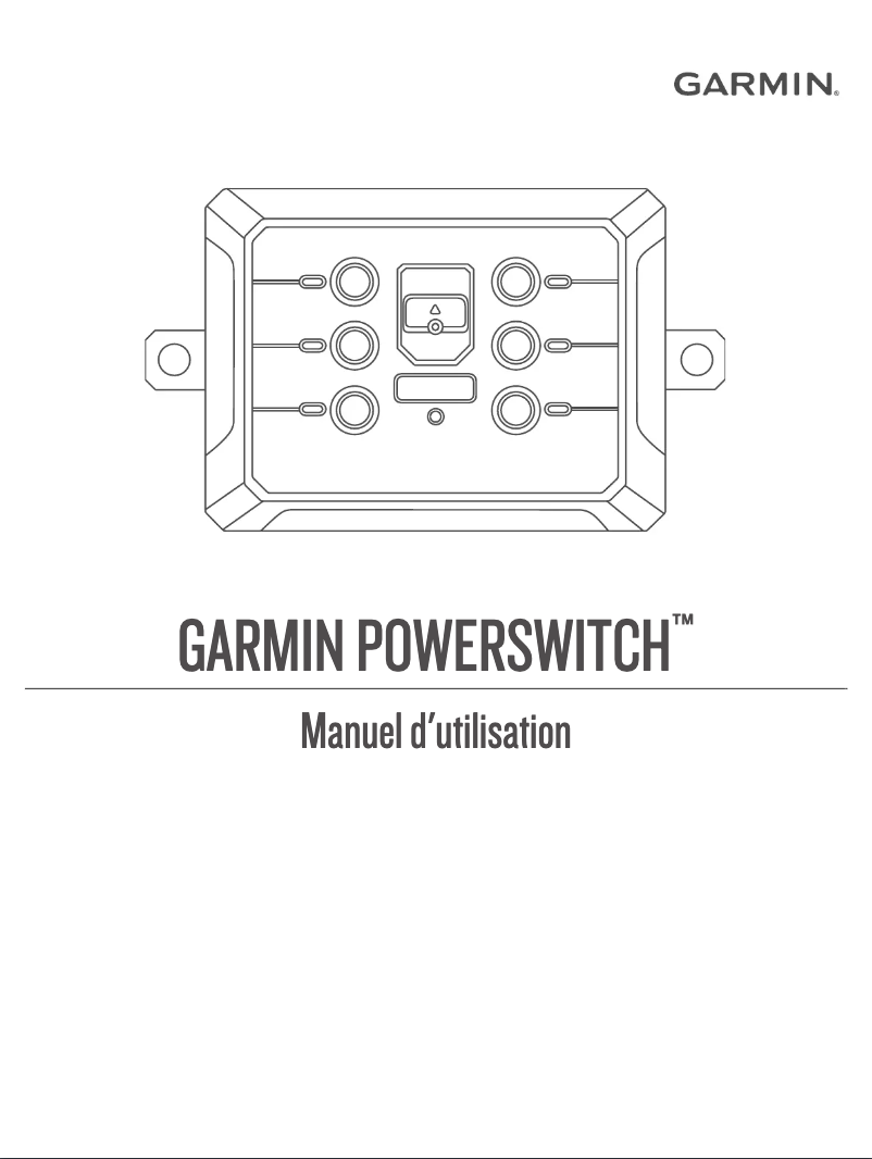 Page n°1 - Manuel utilisateur Garmin PowerSwitch