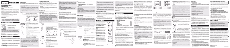 Image de la première page du manuel de l'appareil RCRN06GBE