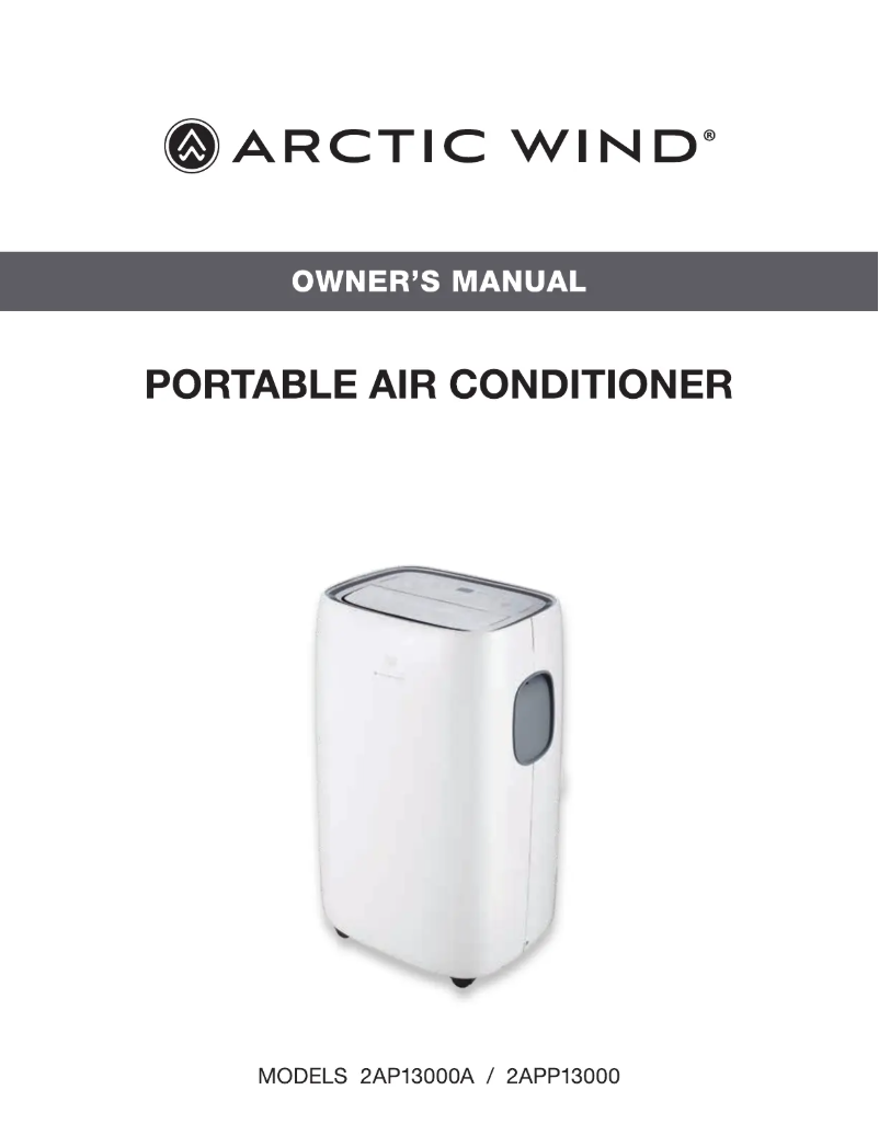 Page 1 de la notice Manuel utilisateur ARCTIC WIND 2APP13000