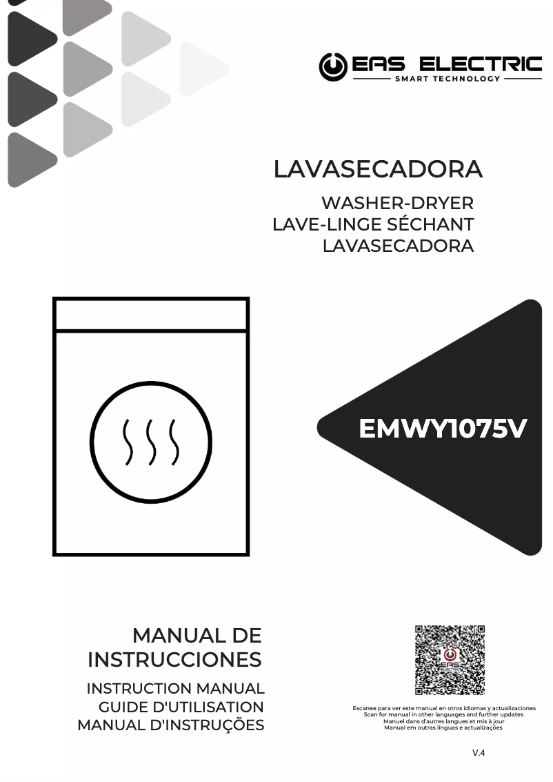 Page 1 de la notice Manuel utilisateur EAS Electric EMWY1075V