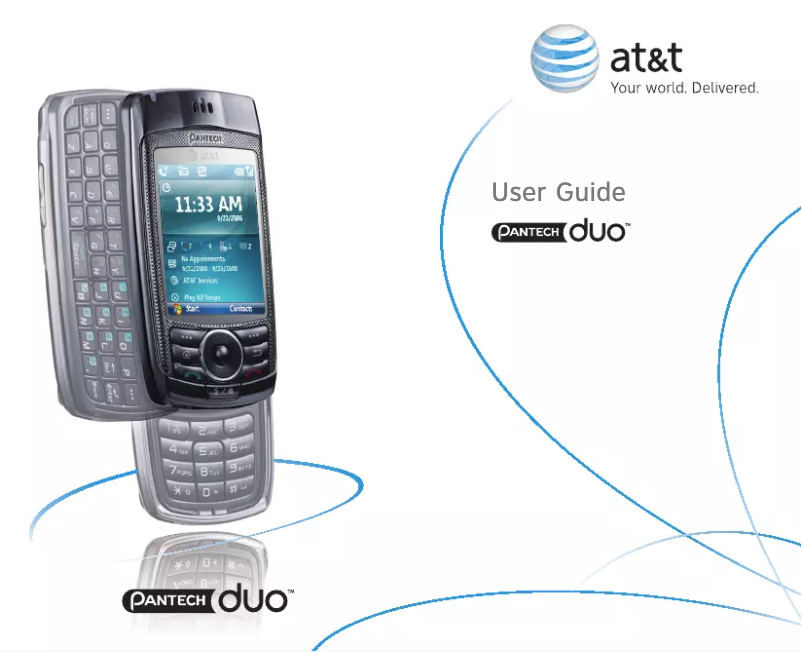 Page n°1 - Manuel utilisateur Pantech C810