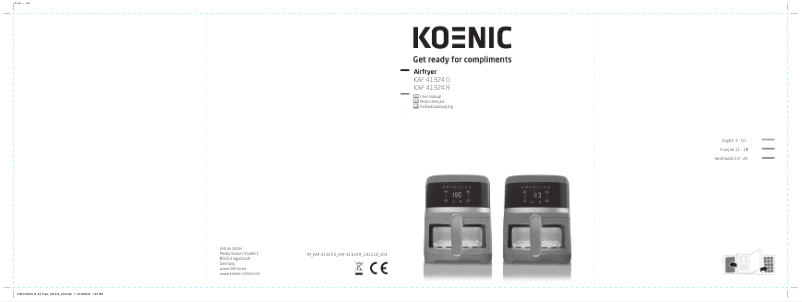 Image de la première page du manuel de l'appareil KAF 41324 R